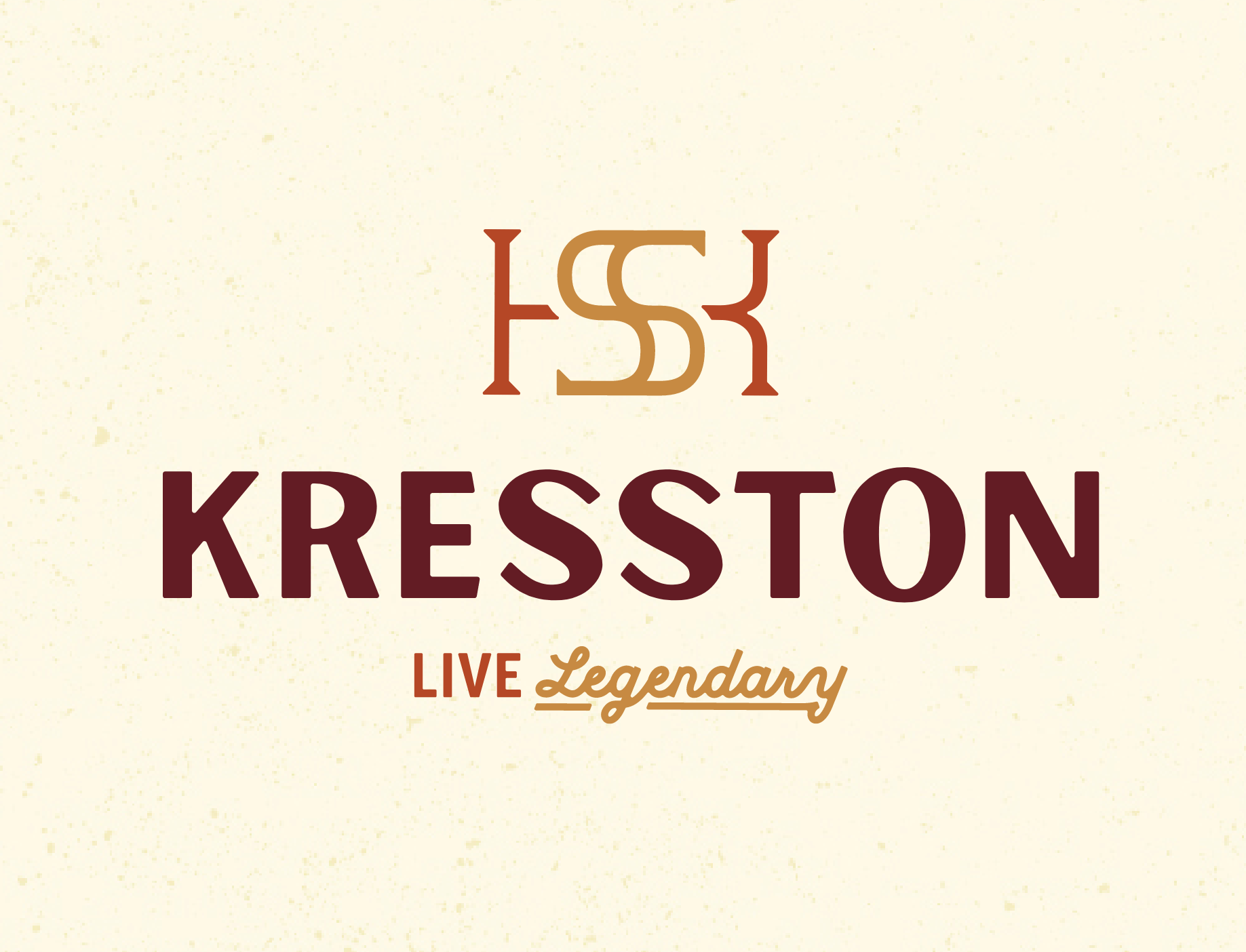 Brand logo design and name for Kresston master planned community designed by ST8MNT