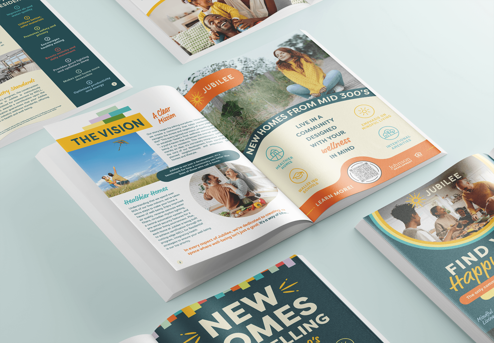 Magazine print ads for master planned community Jubilee designed by ST8MNT